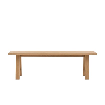 Gallery Direct Eton Natural Trestle Dining Bench Gallery Direct Eton Natural Trestle Dining Bench
