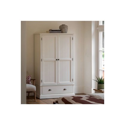 Gallery Direct Eton Painted White Wardrobe