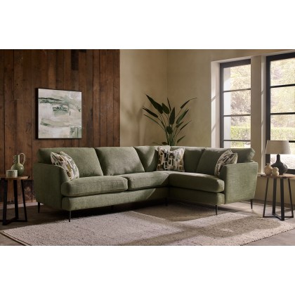 Jonas Fabric Large 5 Seater Corner Sofa Group