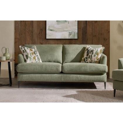 Jonas Fabric Small 2 Seater Sofa