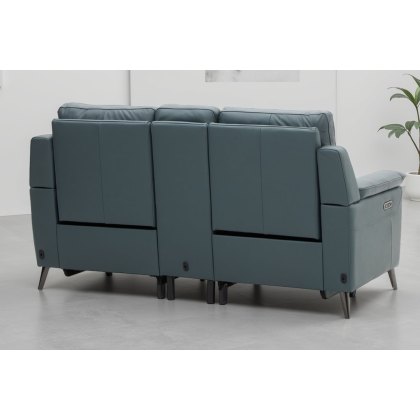 Dixon 2 Seater Recliner Sofa with Power Headrest & Tech Console