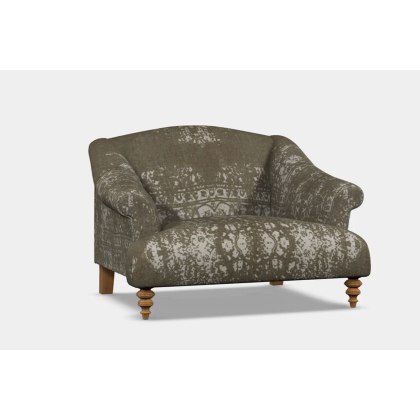 Tetrad Heritage Jacaranda Bagru Snuggler Chair