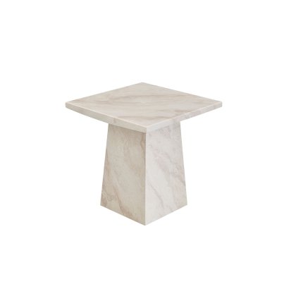 Vida Living Apollo Marble Lamp Table