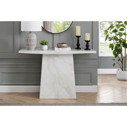 Vida Living Apollo Marble Console Table Vida Living Apollo Marble Console Table