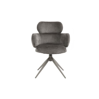 Vida Living Apollo Mocha Fabric Dining Chair Vida Living Apollo Mocha Fabric Dining Chair