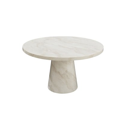 Vida Living Apollo Marble 130cm Round Dining Table Set & 4 Chairs Vida Living Apollo Marble 130cm Round Dining Table Set & 4 Chairs