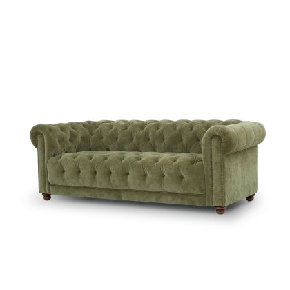 Buckland Chesterfield 2.5 Seater Sofa with Buttoned Back and Seat Cushions
