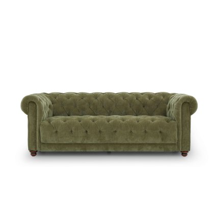Buckland Chesterfield 2.5 Seater Sofa with Buttoned Back and Seat Cushions