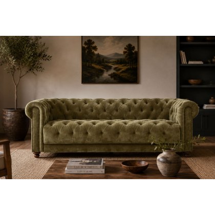 Buckland Chesterfield 2 Seater Sofa with Buttoned Back and Seat Cushions Buckland Chesterfield 2 Seater Sofa with Buttoned Back and Seat Cushions