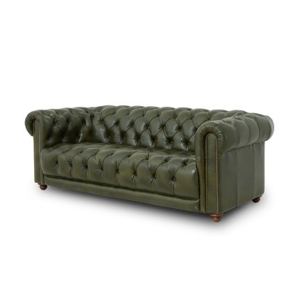 Buckland Chesterfield 2 Seater Sofa with Buttoned Back and Seat Cushions