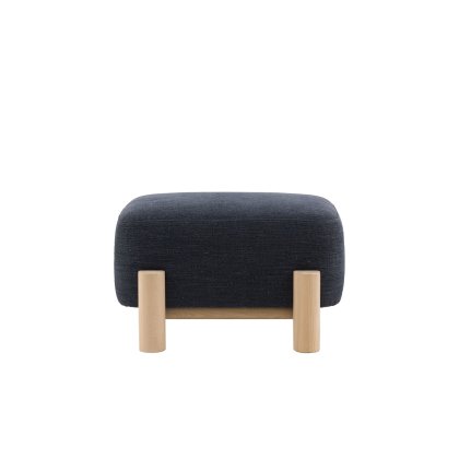 Gallery Direct Husby Footstool in Willow Pacific