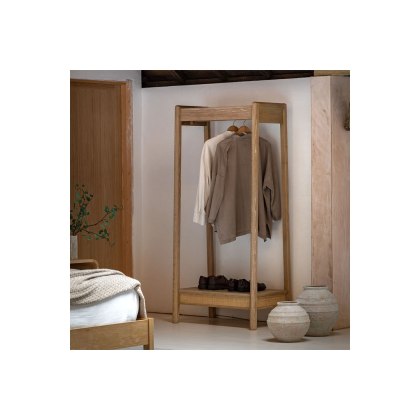 Gallery Direct Bibury Oak Open Wardrobe