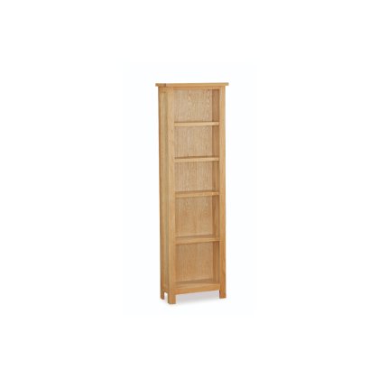 New Trinity Natural Oak Slim Bookcase New Trinity Natural Oak Slim Bookcase