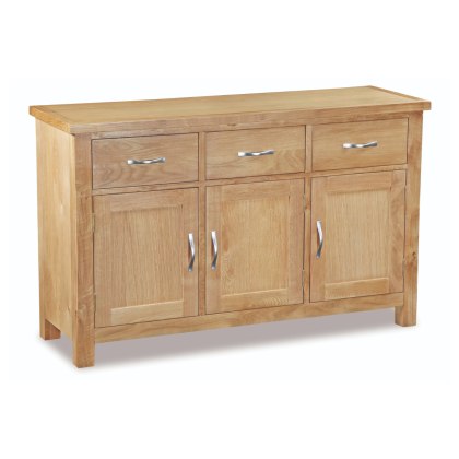 New Trinity Natural Oak Large Sideboard