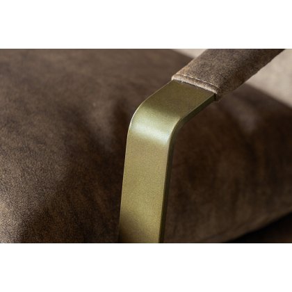 Gallery Direct Fabien Lounger Chair in Mineral Soft Fabric