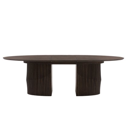 Gallery Direct Onda Walnut Ext 200-250cm Oval Dining Table Gallery Direct Onda Walnut Ext 200-250cm Oval Dining Table