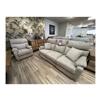 Ex-Display Redruth - Monet 3 Seater Power Recliner and Manual Recliner Chair Ex-Display Redruth - Monet 3 Seater Power Recliner and Manual Recliner Chair