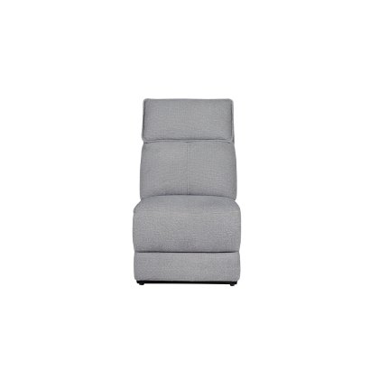 Blaine Armless Sectional Unit in Greige Fabric