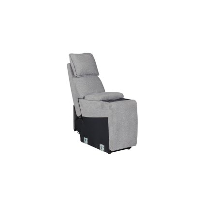 Blaine Console Sectional Unit in Greige Fabric