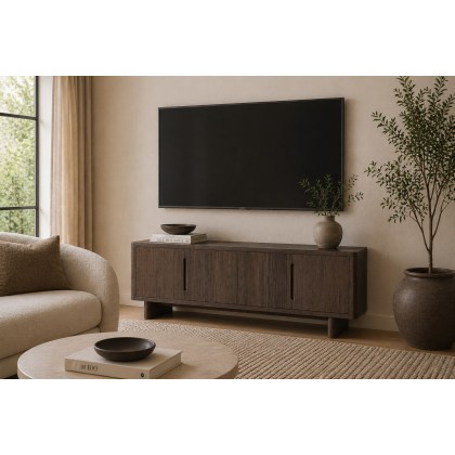 California Dark Oak TV Unit