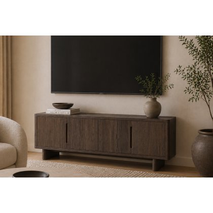 California Dark Oak TV Unit