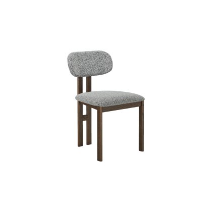 California Dark Oak Armless Dining Chair (Pair)