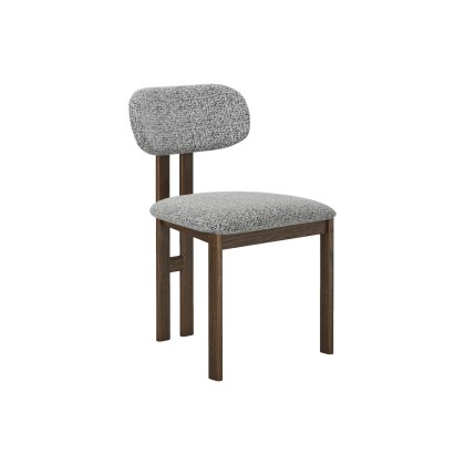 California Dark Oak Armless Dining Chair (Pair)