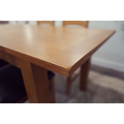 Chester Oak Extending 120-150cm Dining Table Set