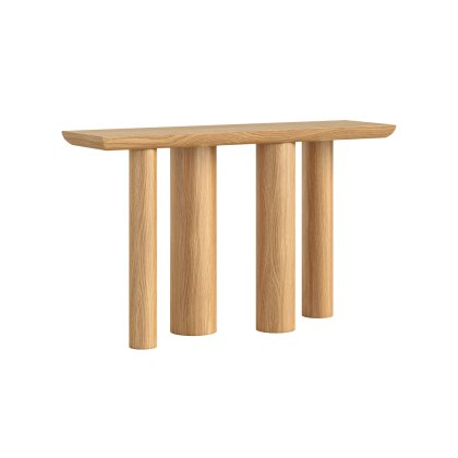 Como Oak 125cm Console Table