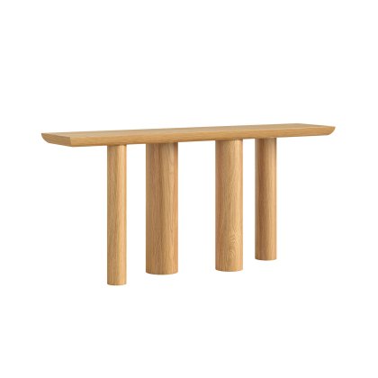 Como Oak 165cm Console Table