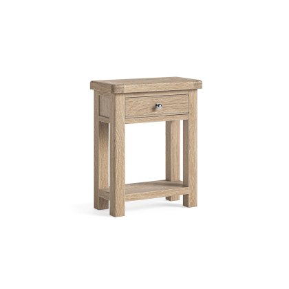 Normandy White Wash Telephone Table