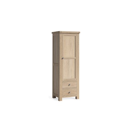 Normandy White Wash Single Kitchen Larder Unit