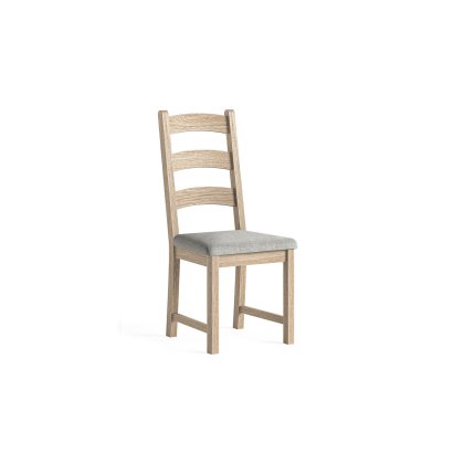 Normandy White Wash Dining Chairs (Pair)