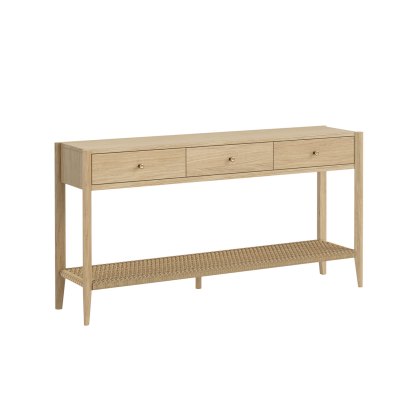 Sicily Oak 145cm Console Table