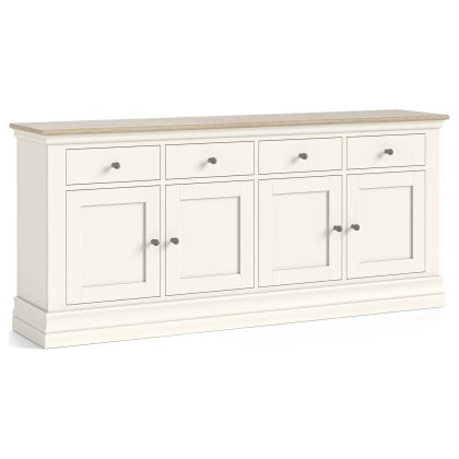 Provence Painted Off-White Oak 167cm Extra Large Sideboard