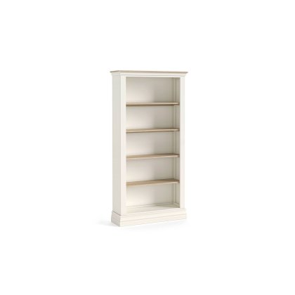 Provence Painted Off-White Oak Large Bookcase