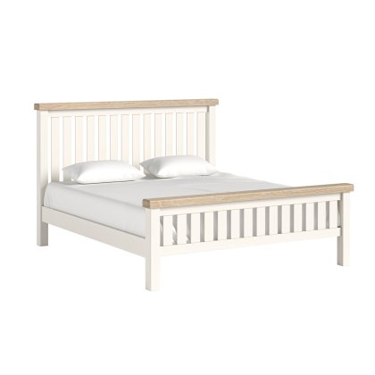 Windsor Country Oak Painted Bed Frame