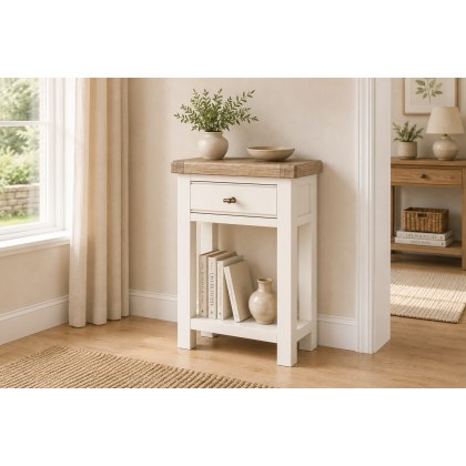 Windsor Country Oak Painted Telephone Table Windsor Country Oak Painted Telephone Table