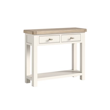 Windsor Country Oak Painted Console Table