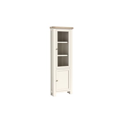Windsor Country Oak Painted Corner Display Unit
