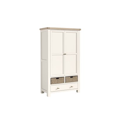 Windsor Country Oak Painted Kitchen Larder Unit