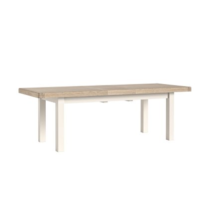Windsor Country Oak Painted Large 200-245cm Ext Dining Table