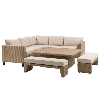 Gallery Direct Salcombe Outdoor Garden Lounge Set