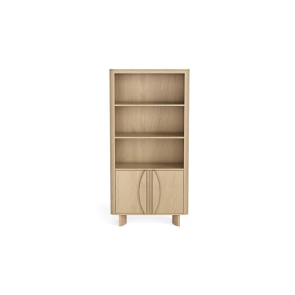 Cara Oak Display Cabinet