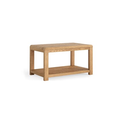 Thurlestone Oak Coffee Table with Shelf