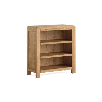 Thurlestone Oak Low Bookcase