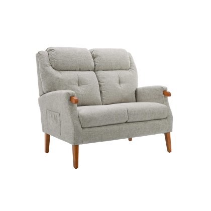 GFA Isla Fireside 2 Seater Sofa in Linen Fabric