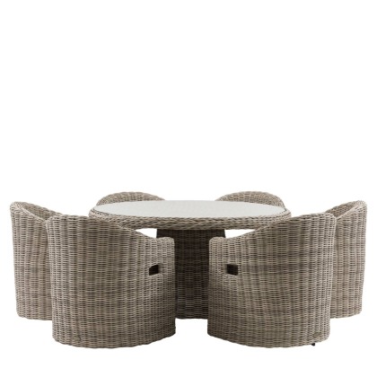 Gallery Direct Ragusa Outdoor Garden 6 Seater Dining Set