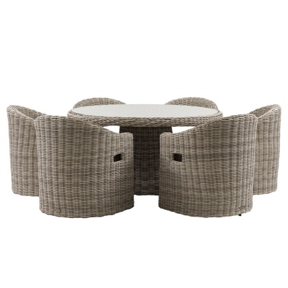 Gallery Direct Ragusa Outdoor Garden 6 Seater Dining Set