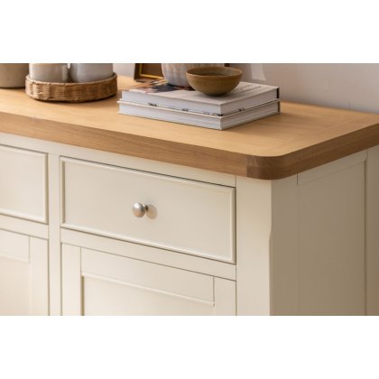 Burford Painted Oak Narrow Sideboard